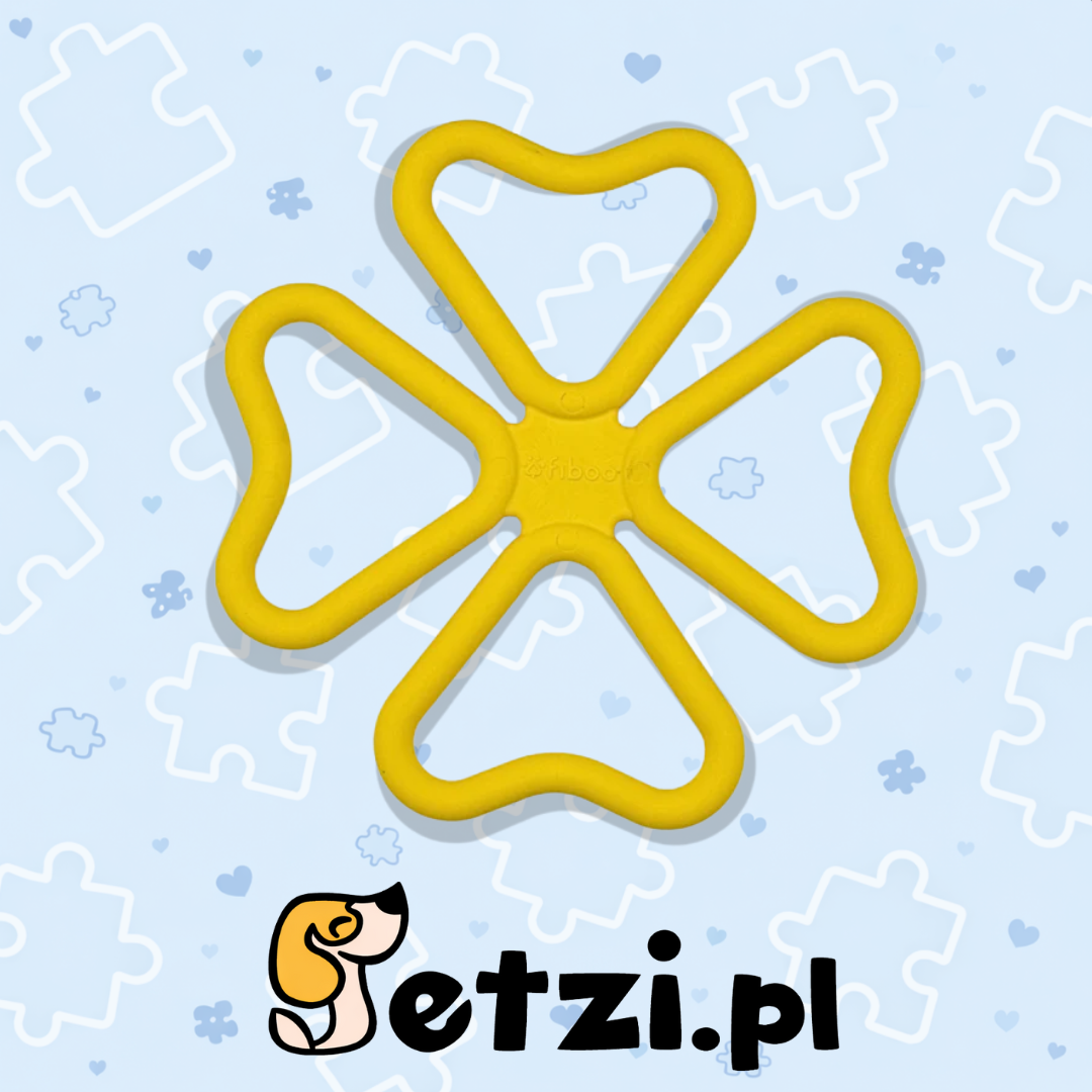 FIBOO FIBSY - ŻÓŁTY - SZARPAK 25x15CM