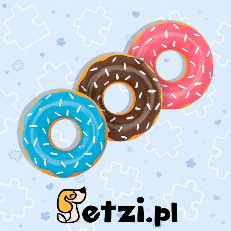 ZIPPY PAWS LATEX MINI DONUTZ 3PACK