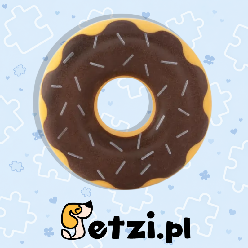 ZIPPY PAWS LATEX DONUTZ CHOCOLATE