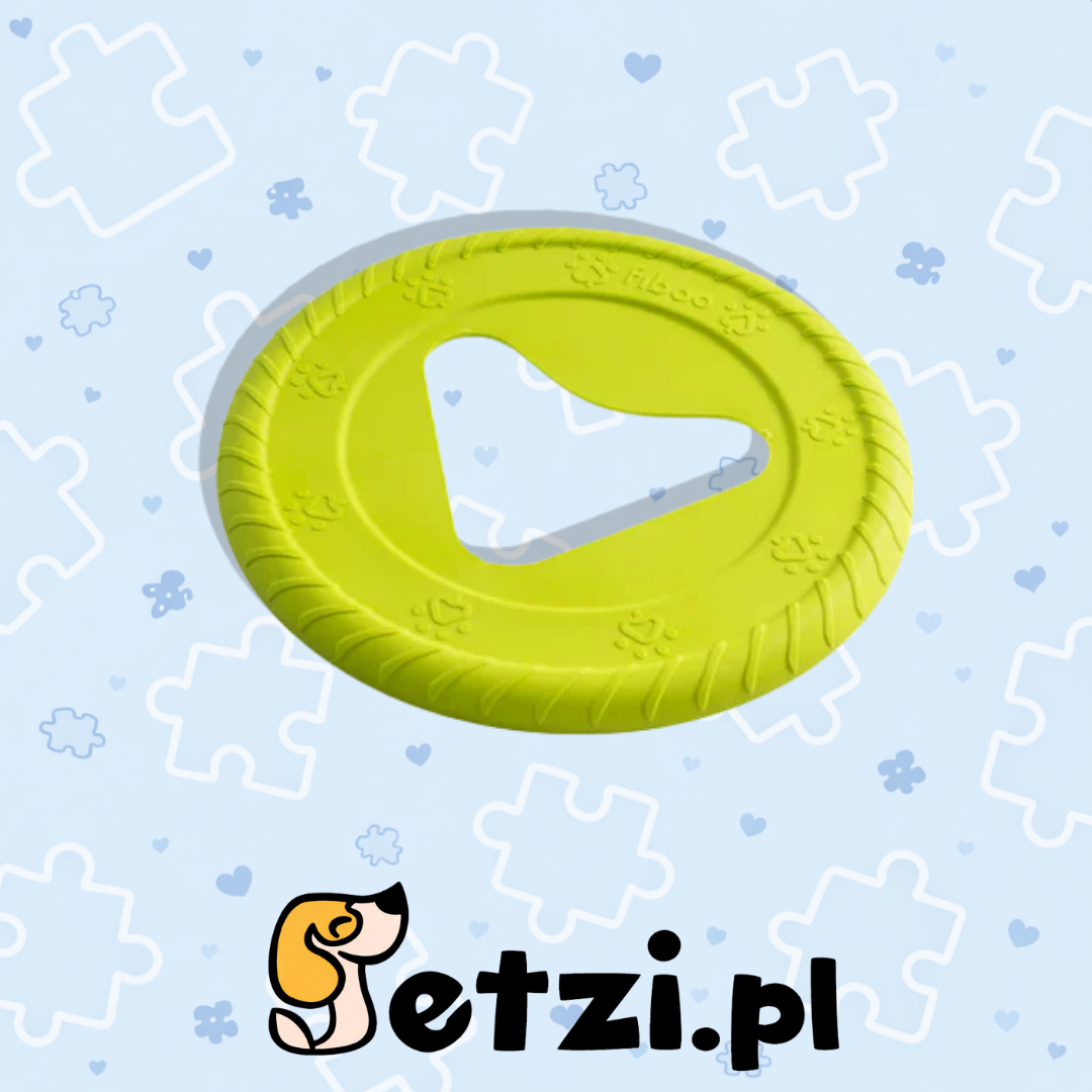 FIBOO FRISBOO MINI - ZIELONY Ø 17 CM PŁYWAJĄCE, ELASTYCZNE