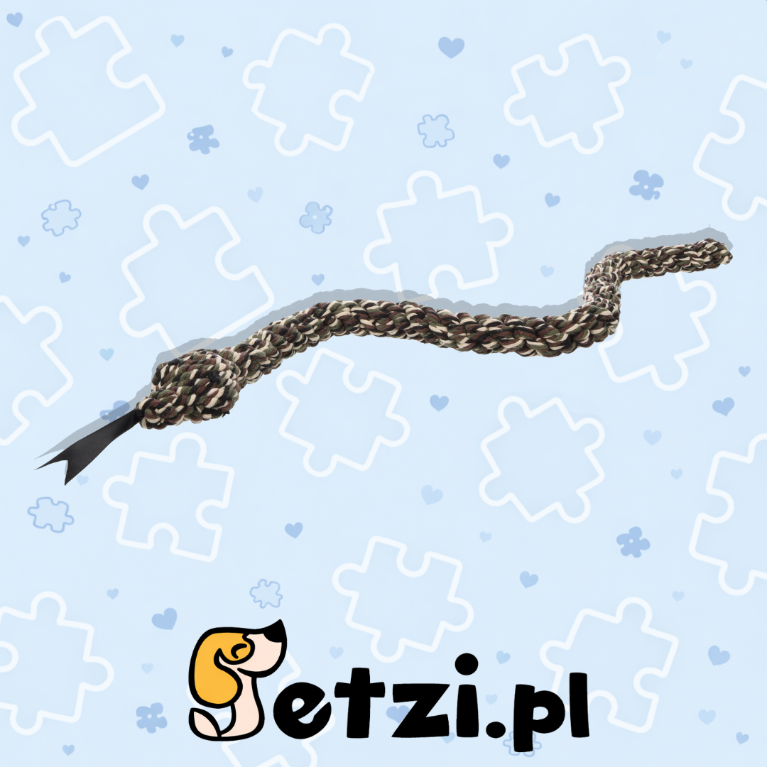 FLAMINGO DT FLOCCO ROPE KHAKI 70X5X3,8CM