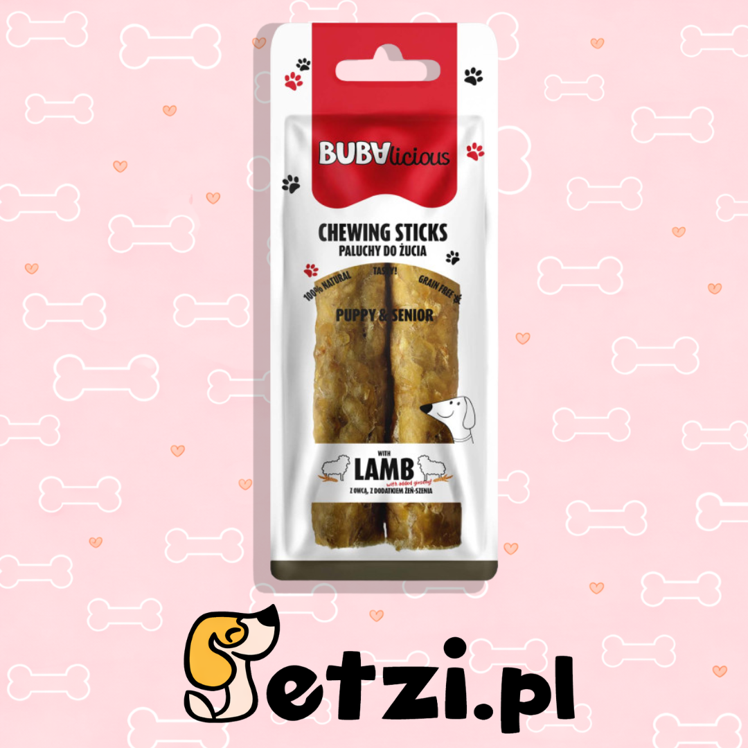 BUBA BUBALICIOUS PUPPY PALUCHY Z OWCĄ Z DODATKIEM ŻEŃ SZEŃ 2X15CM
