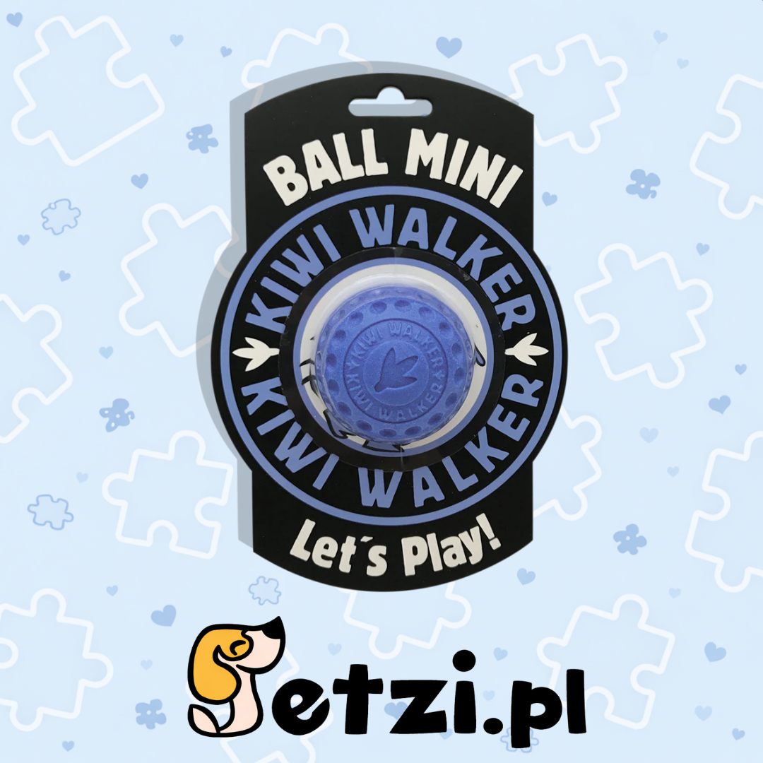 KIWI WALKER LET'S PLAY BALL MINI NIEBIESKA