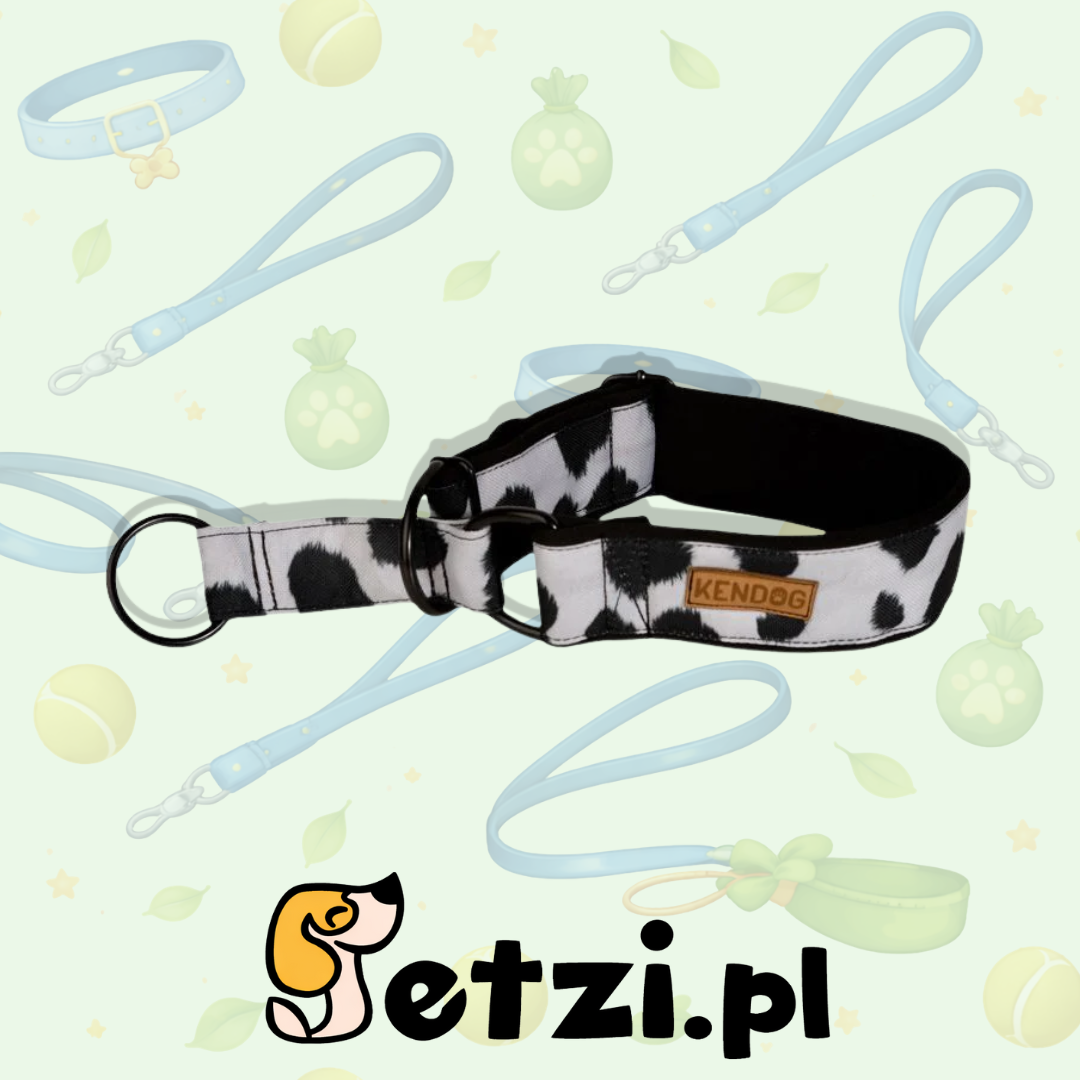 KENDOG OBROŻA DLA PSA PÓŁZACISKOWA KROWA 2CM S