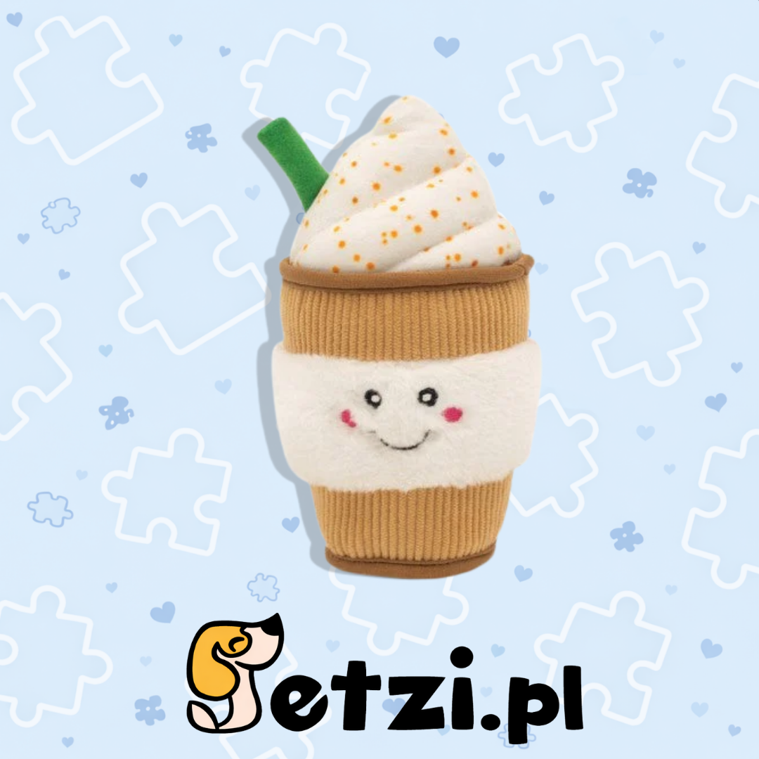 ZIPPY PAWS PLUSZOWE PUPPACCINO – ZABAWKA DLA PSA (PSIA KAWA)