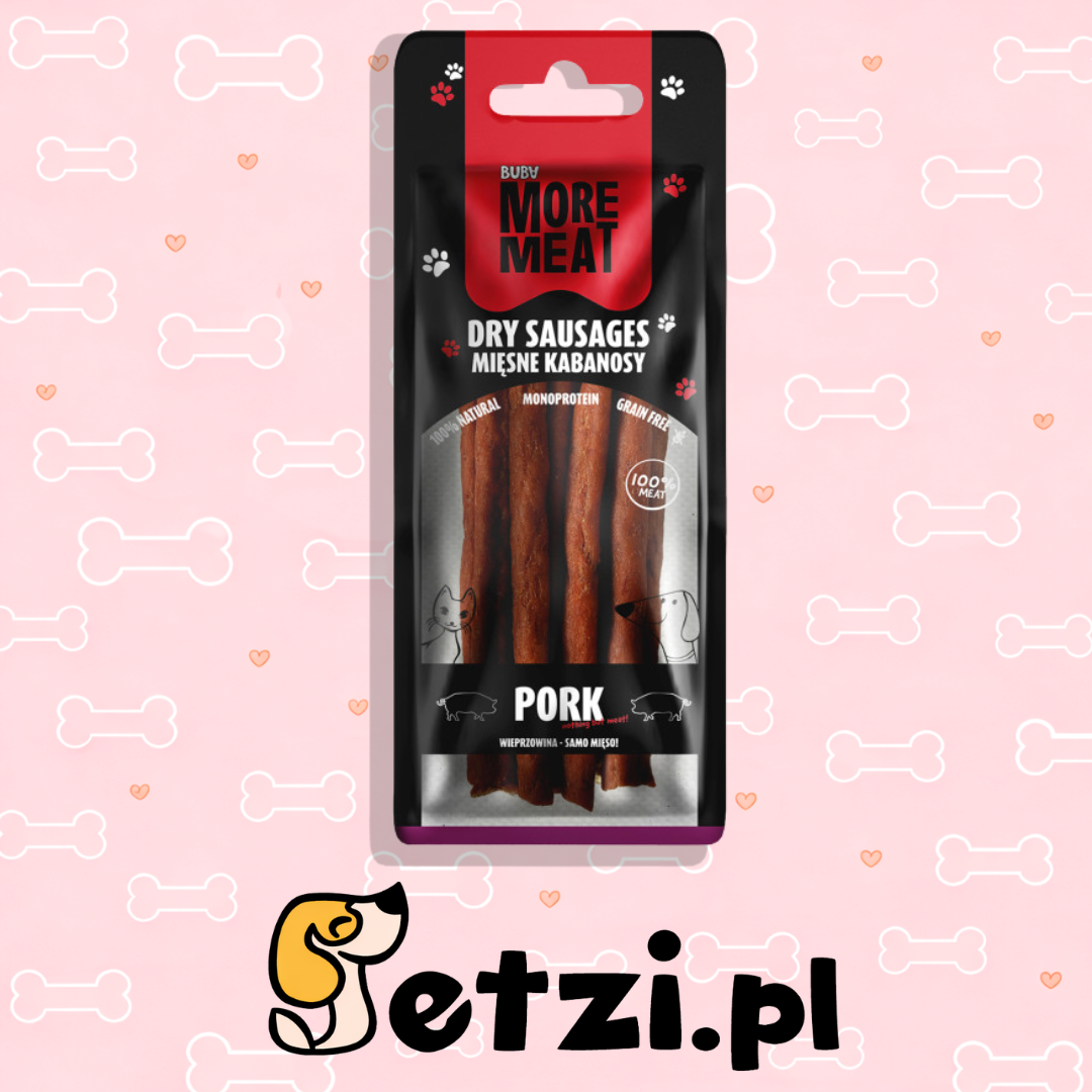 BUBA BUBALICIOUS KABANOSY WIEPRZOWINA 70G