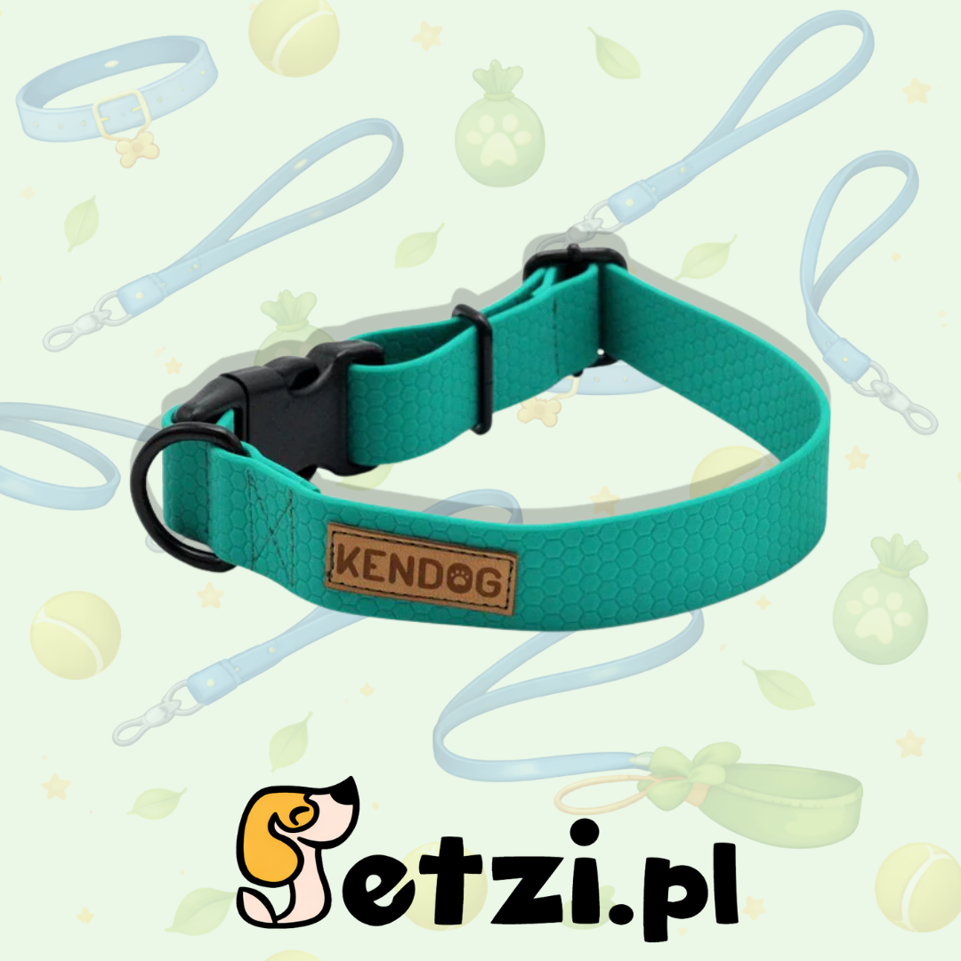 KENDOG OBROŻA DLA PSA PVC/TPU TURKUS M