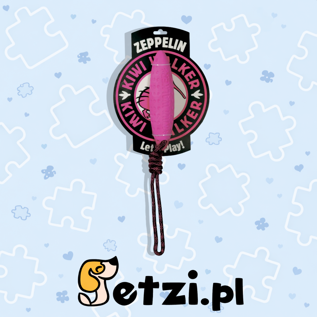 KIWI WALKER LET'S PLAY ZEPPELIN MAXI RÓŻOWY
