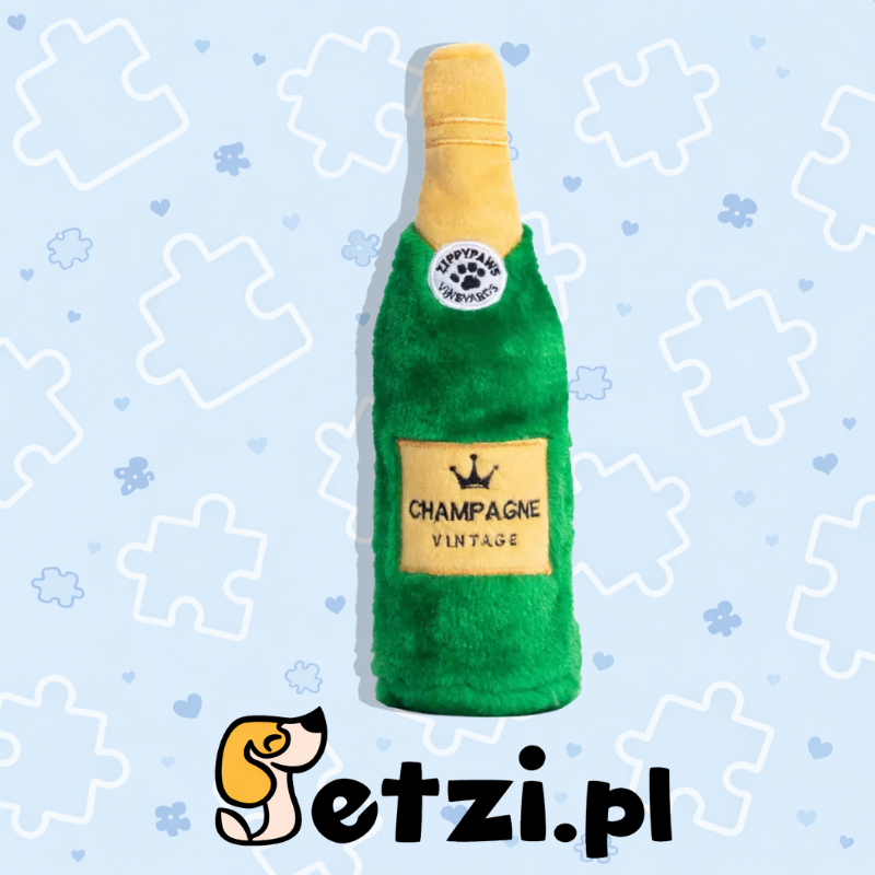 ZIPPY PAWS HAPPY HOUR CRUSHERZ CHAMPAGNE