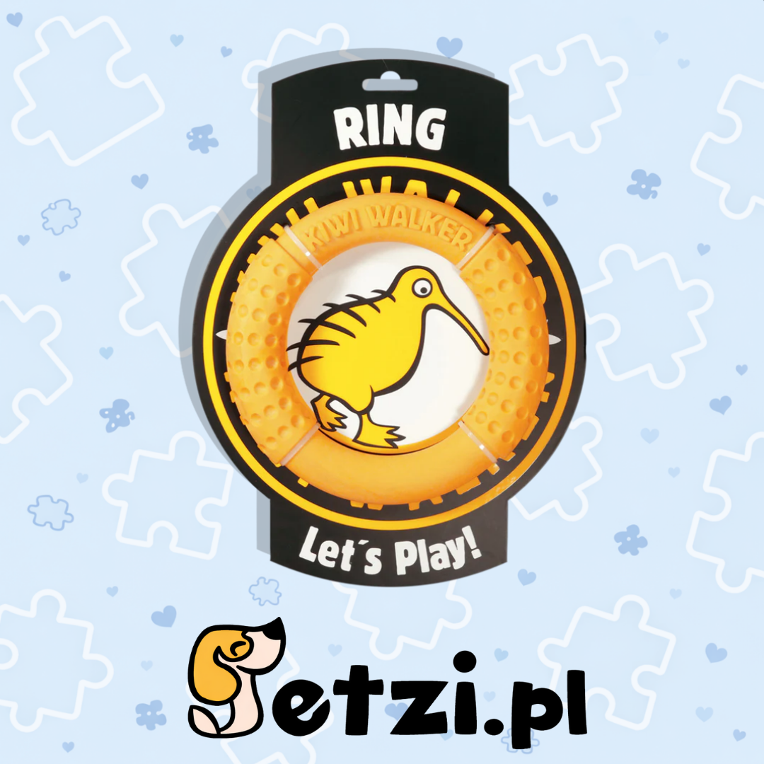 KIWI WALKER LET'S PLAY! RING MAXI POMARAŃCZOWY
