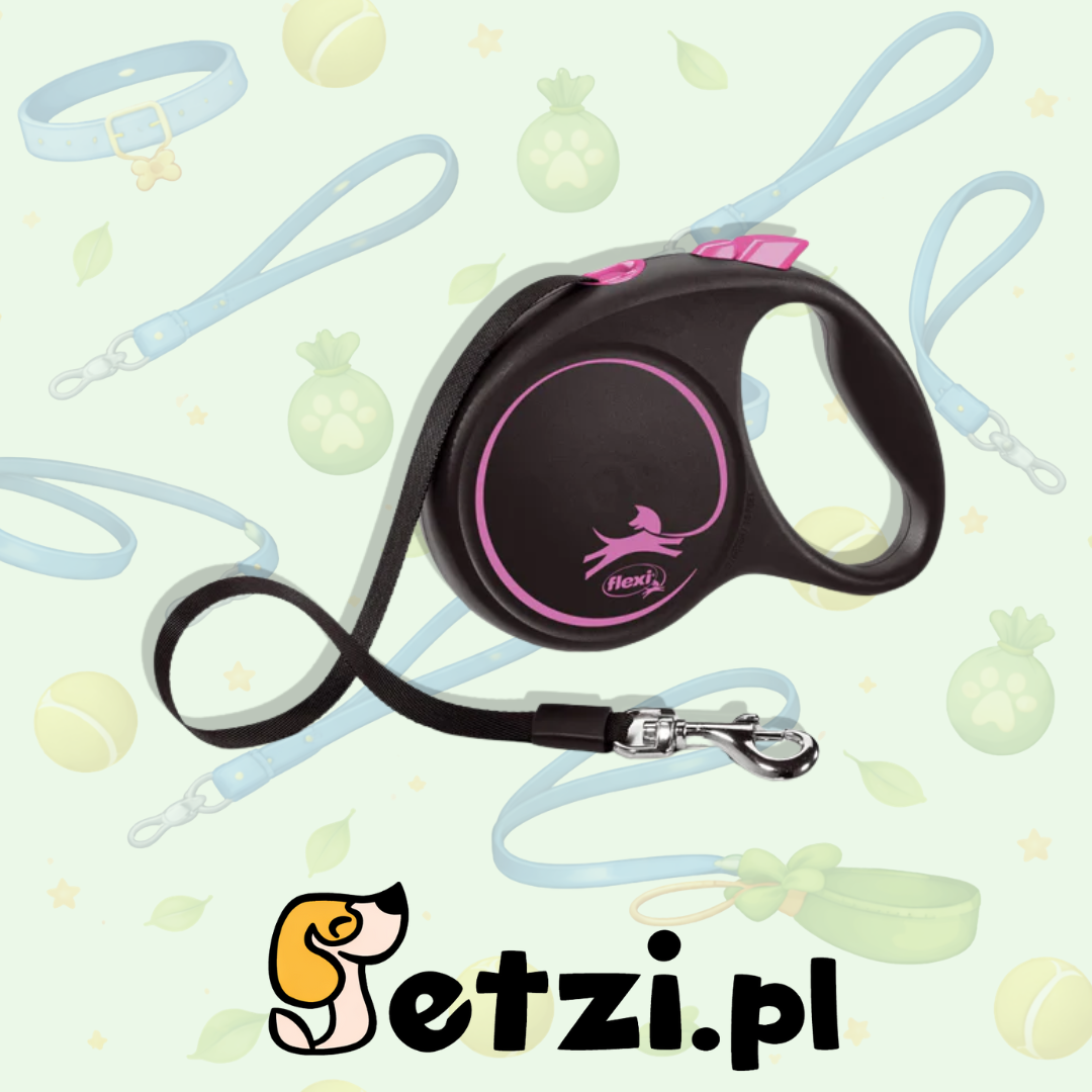 FLEXI BLACK DESIGN S SMYCZ AUTO TAPE 5M RÓŻOWY