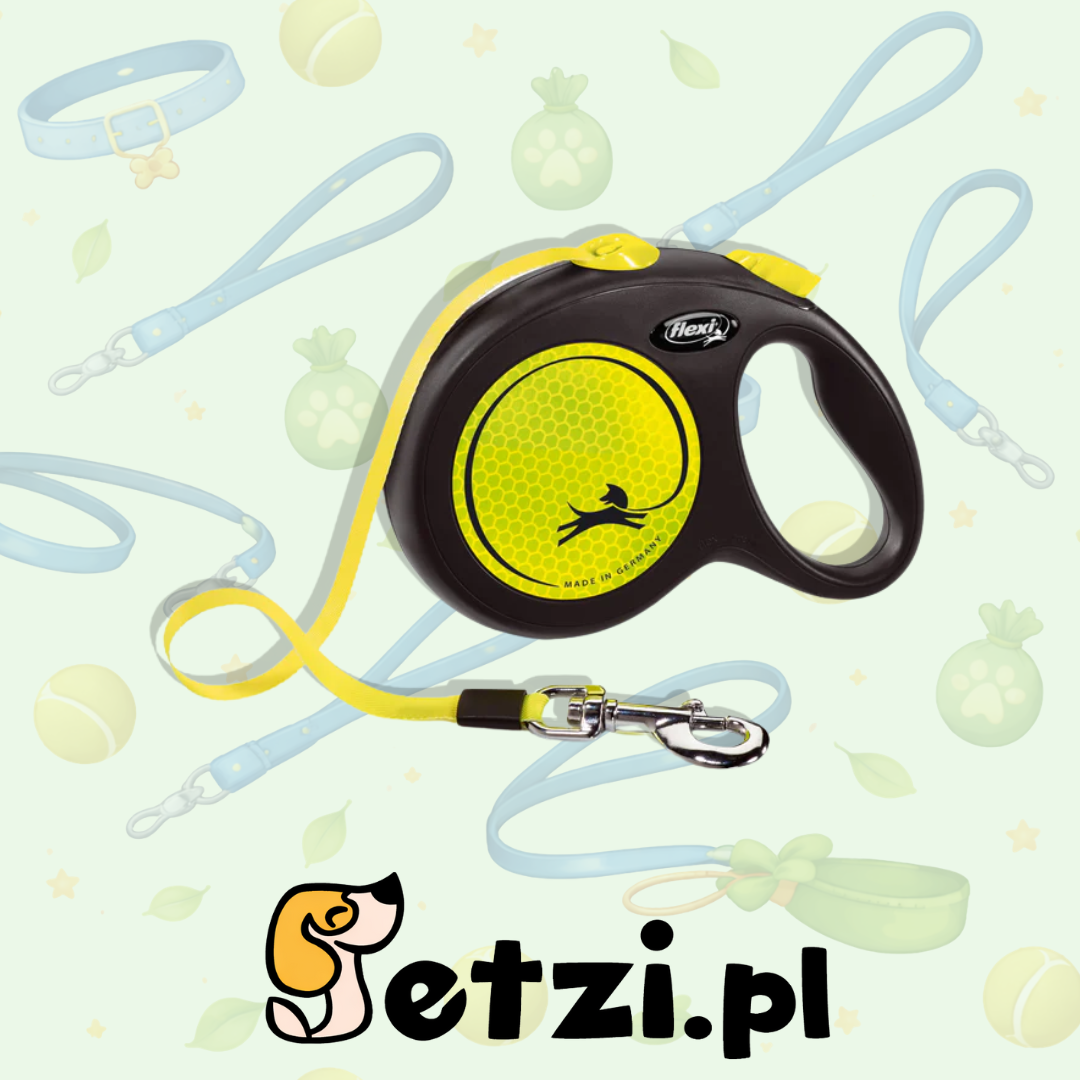 FLEXI NEW NEON L SMYCZ AUTO TAPE 5M ŻÓŁTY