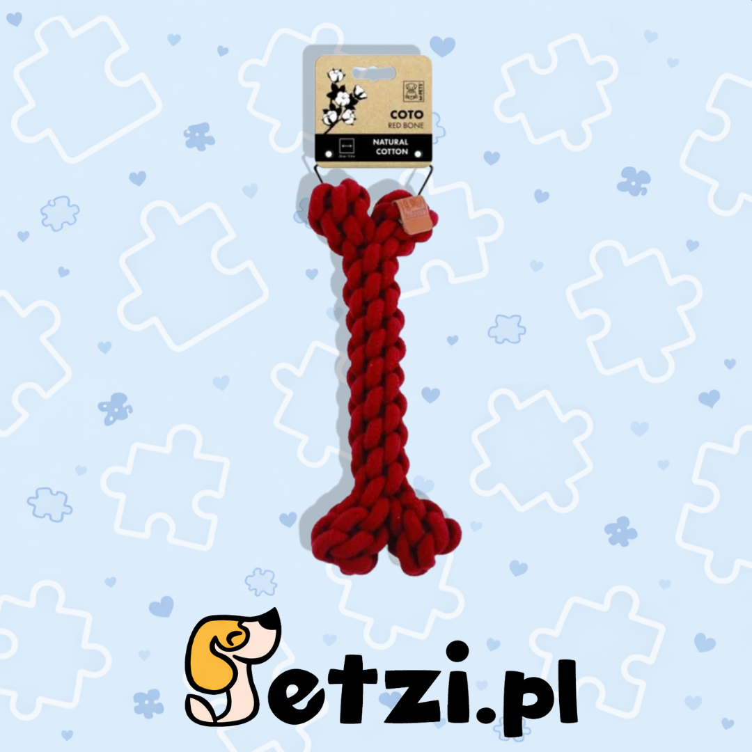 M-PETS ZABAWKA BAWEŁNIANA COTO BONE 30 CM