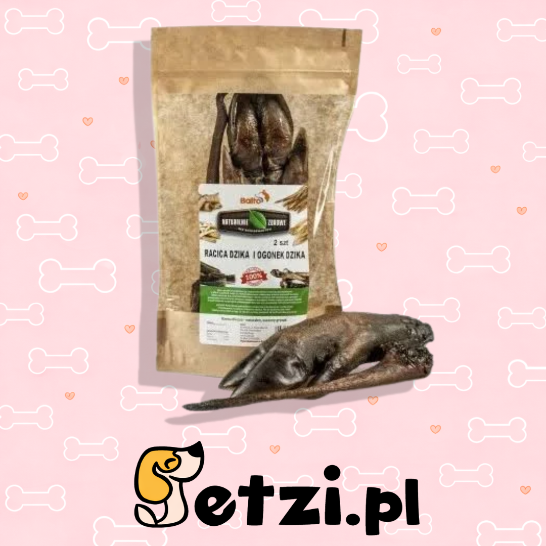 BALTO PREMIUM GRYZAK DLA PSA SKÓRA DZIKA I OGONEK DZIKA