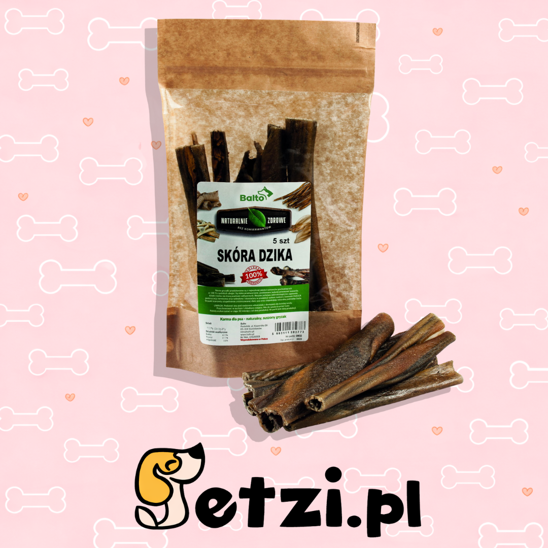 BALTO PREMIUM GRYZAK DLA PSA SKÓRA DZIKA