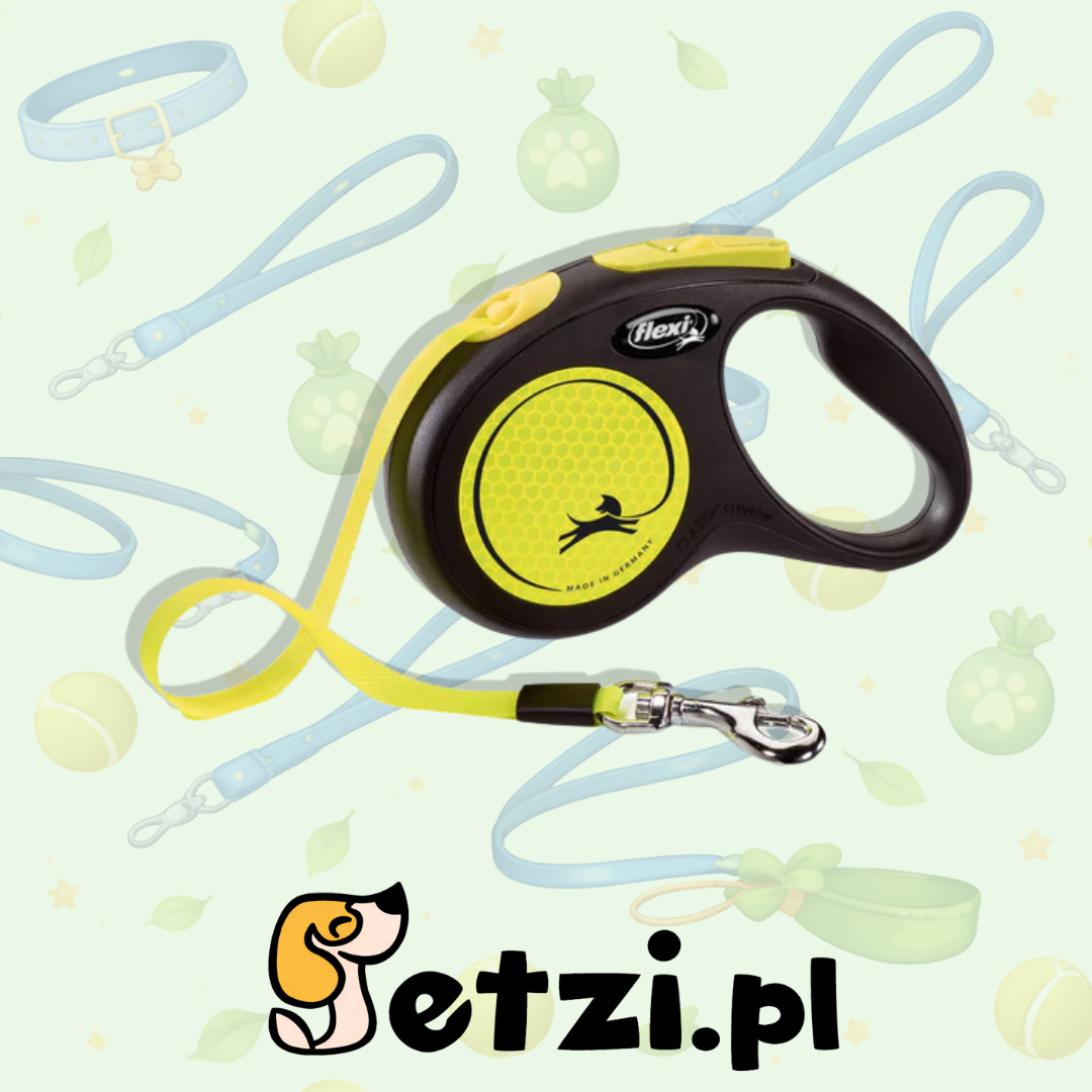 FLEXI NEW NEON M SMYCZ AUTO TAPE 5M ŻÓŁTY