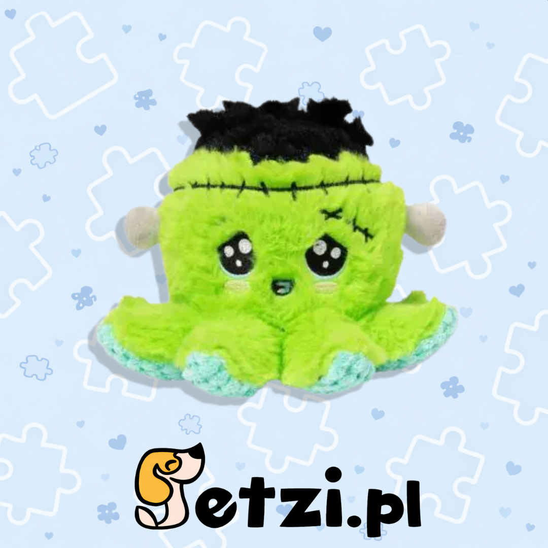 FUZZYARD HALLOWEEN OŚMIORNICZEK FRANKEN- PUS - ZABAWKA DLA PSA