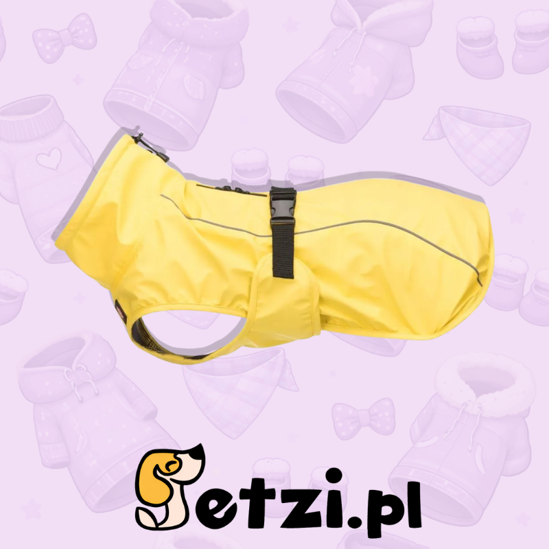 TRIXIE VIMY PŁASZCZYK PRZECIWDESZCZOWY, S: 35 CM, ŻÓŁTY