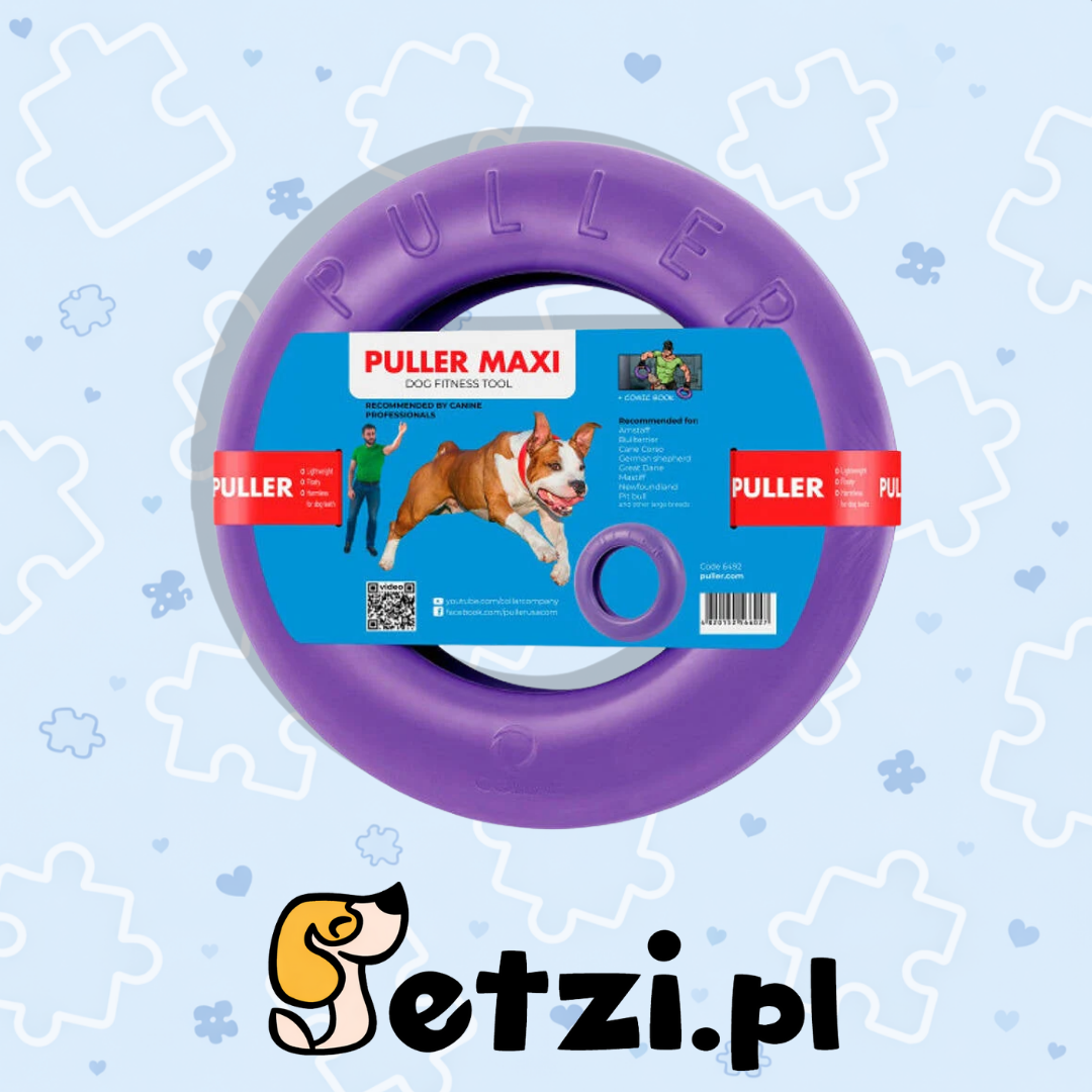 PULLER MAXI NARZĘDZIE DO ĆWICZEŃ DLA PSÓW (ŚREDNICA 30 CM), WERSJA PL