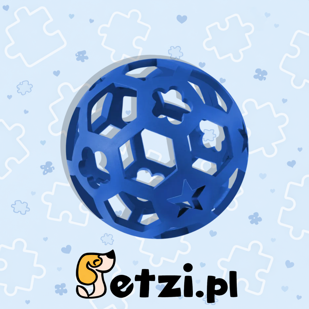 RECOFUN WINKY BALL L BLUE - AŻUROWA