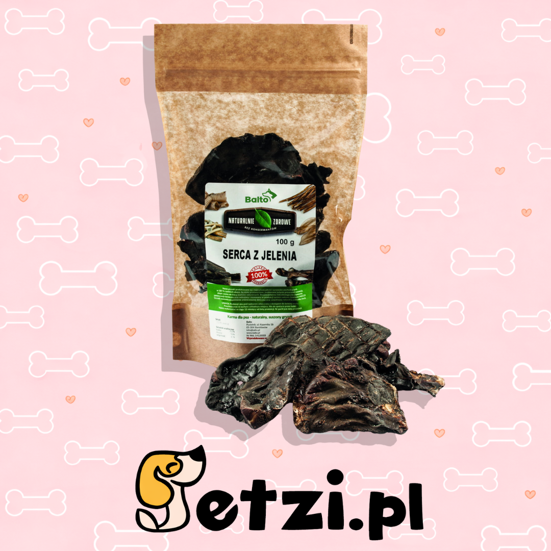 BALTO GRYZAK DLA PSA - SERCA  JELENIA PREMIUM (OPAK. 100 G)