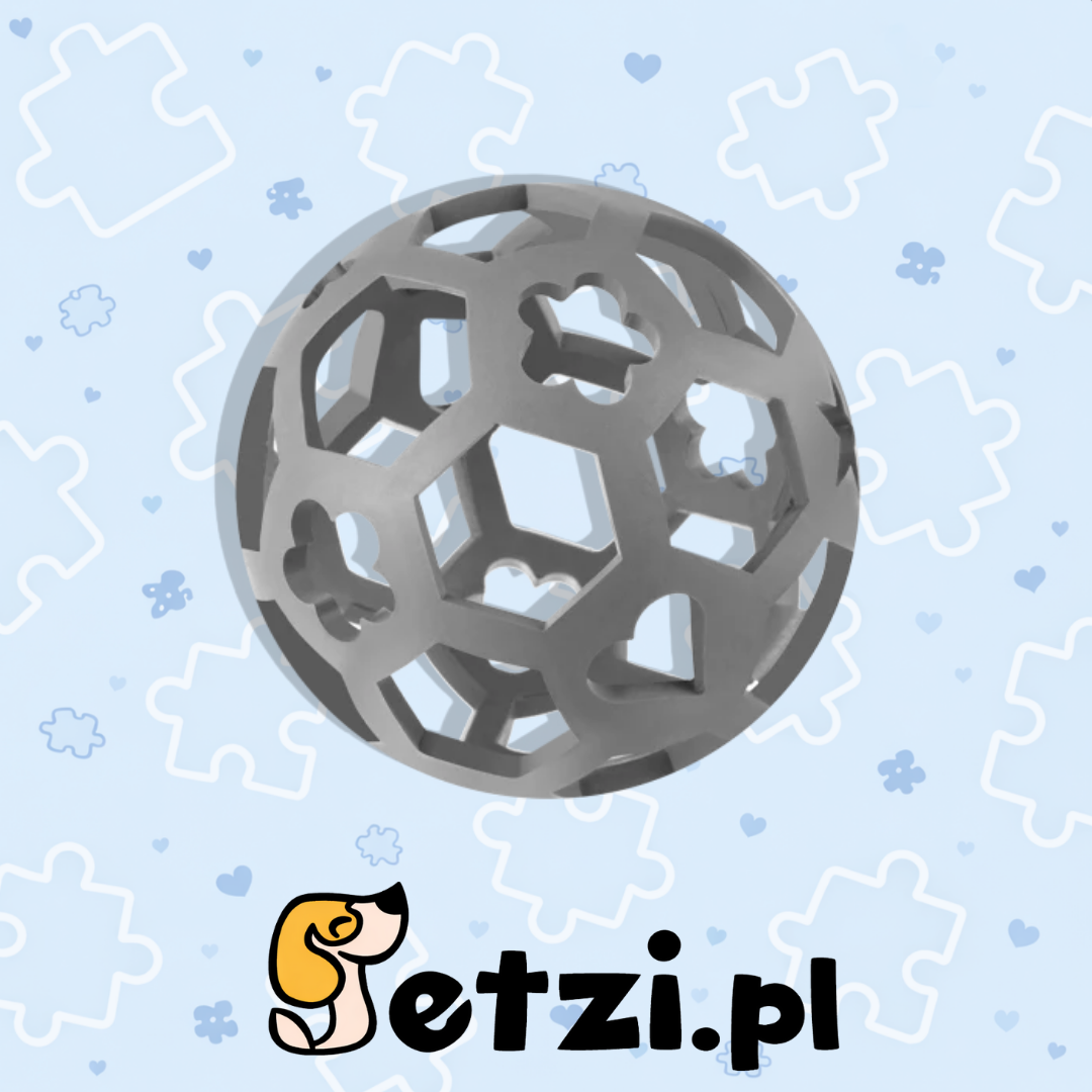 RECOFUN WINKY BALL M GREY - AŻUROWA