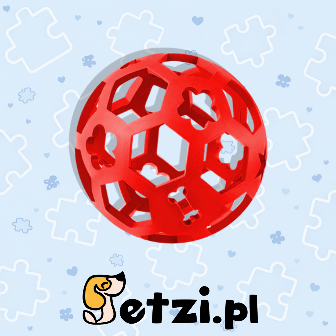 RECOFUN WINKY BALL S RED - AŻUROWA
