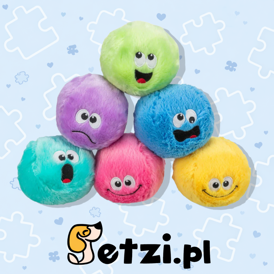 TRIXIE PLUSZOWA PIŁKA Z PISZCZAŁKĄ, 10 CM, 1 SZT.