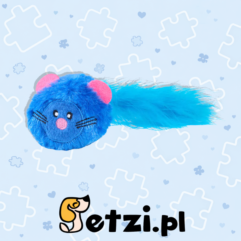 ZIPPY CLAWS REFILLABLEZ BUSHY THROW MOUSE