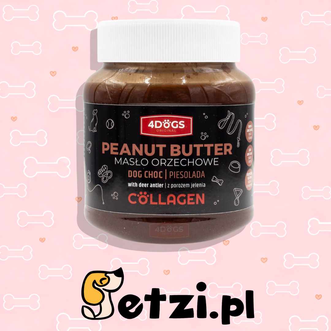 4DOGS MASŁO ORZECHOWE 330G
