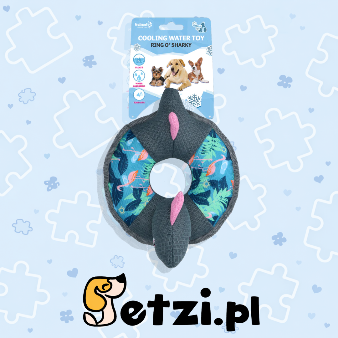 COOLPETS RING O' SHARKY FLAMINGO