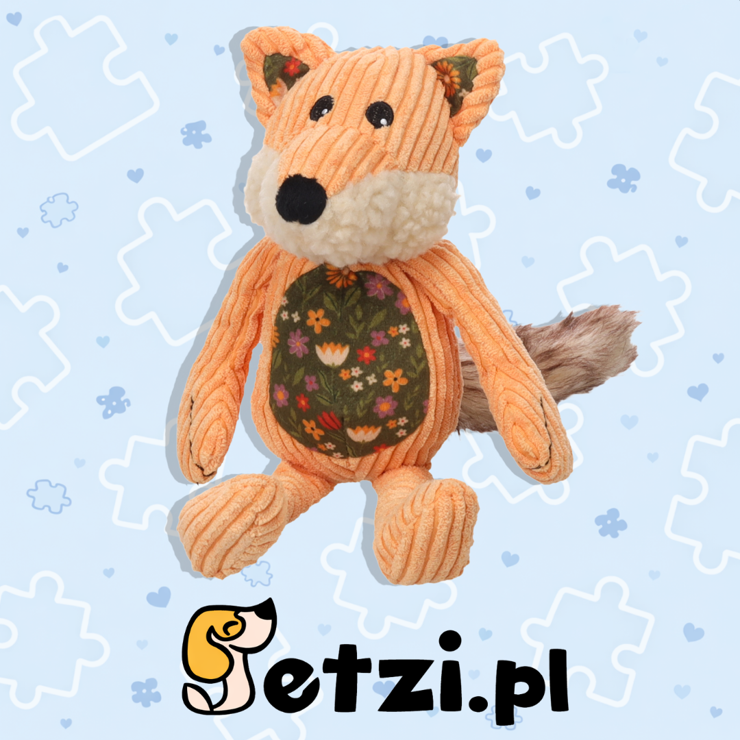 FLAMINGO TOY LACY FOX ORANGE 19X21X30CM