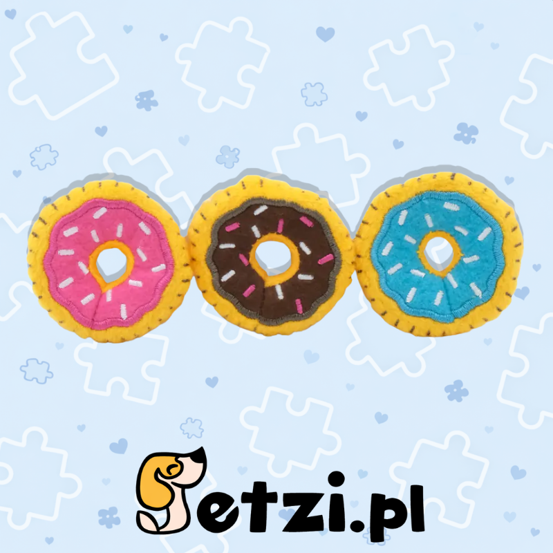 ZIPPY CLAWS MINI DONUTZ 3PACK