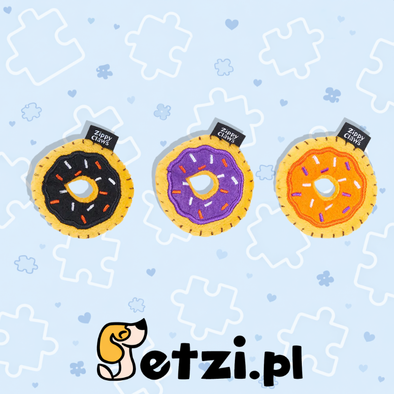 ZIPPY CLAWS HALLOWEEN MINI DONUTZ 3PACK