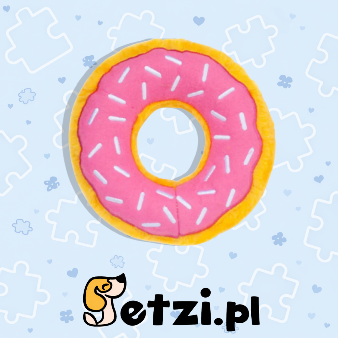 ZIPPY PAWS PLUSZOWY DONUT STANDARD TRUSKAWKOWY