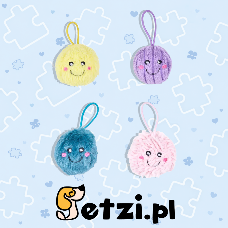 ZIPPY CLAWS 4PACK FLINGERZ POMPOMS
