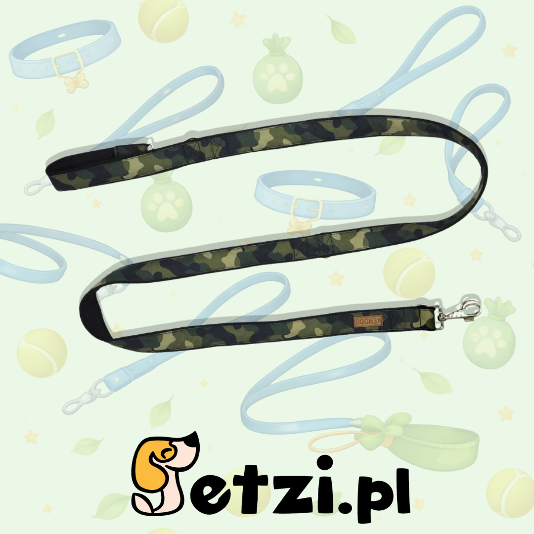 KENDOG SMYCZ PRZEPINANA MORO 200CM 2CM