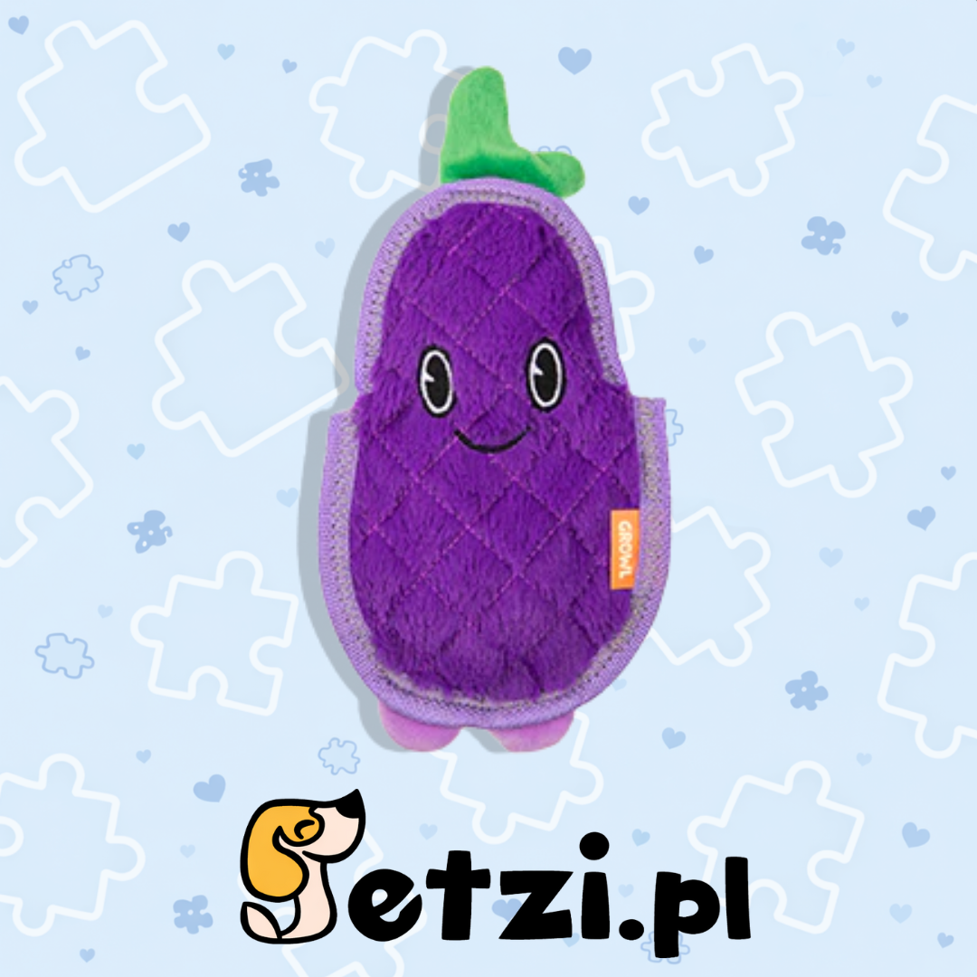 GROWL FLIP FLOPPZ EGGPLANT PURPLE