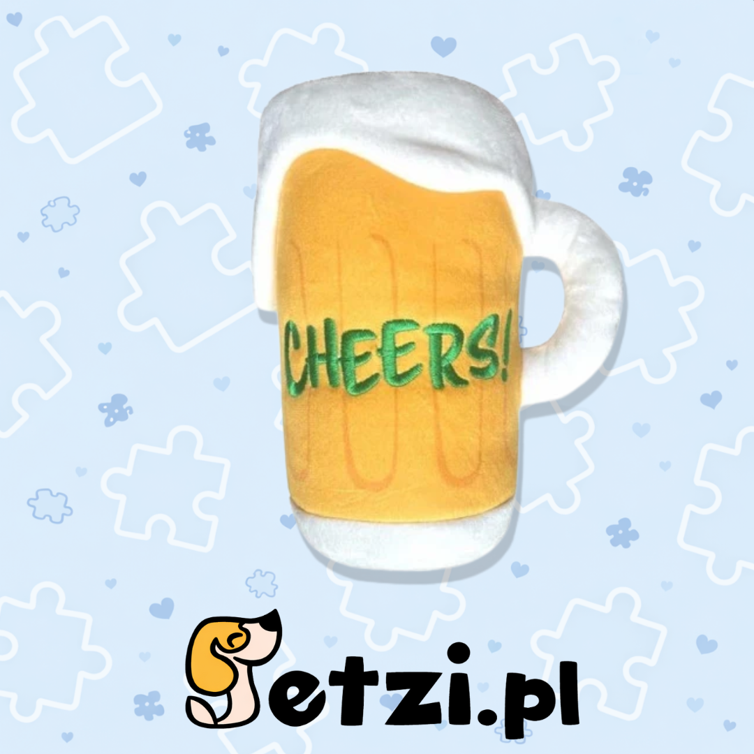 HUXLEY & KENT LULUBELLES POWER PLUSH CHEERS MUG SMALL