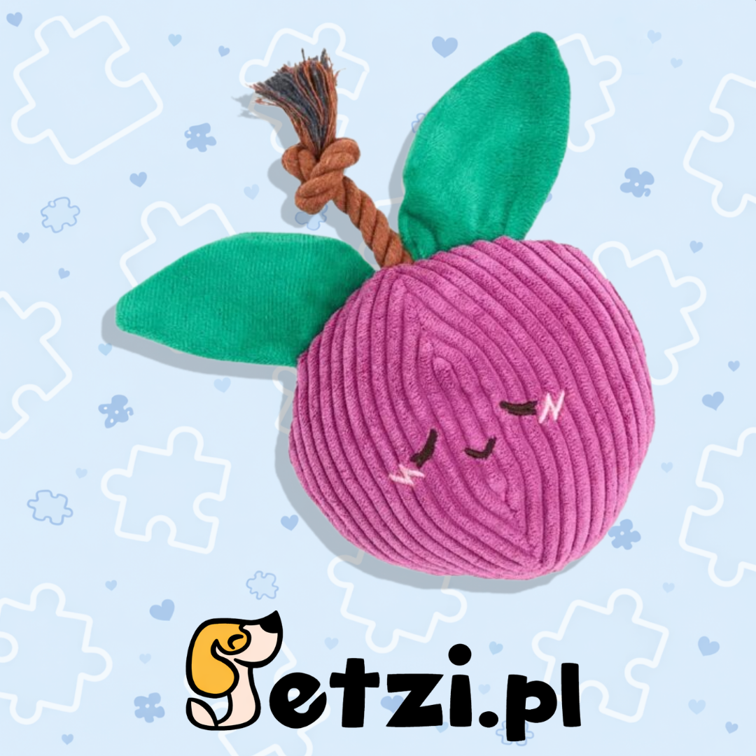 ZIPPY PAWS PLUSZ SZELESZCZĄCA ŚLIWKA