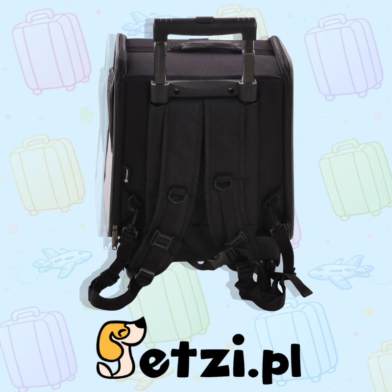 FLAMINGO SMART TROLLEY CALYPTO BLACK L 42X34X53CM