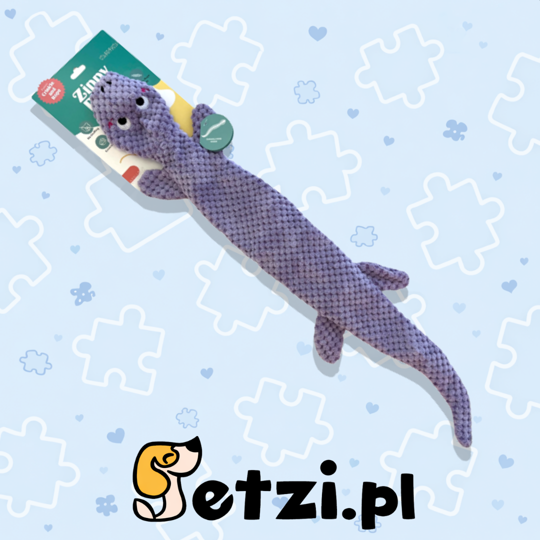 ZIPPY PAWS PLUSZ JASZCZURKA Z LINĄ