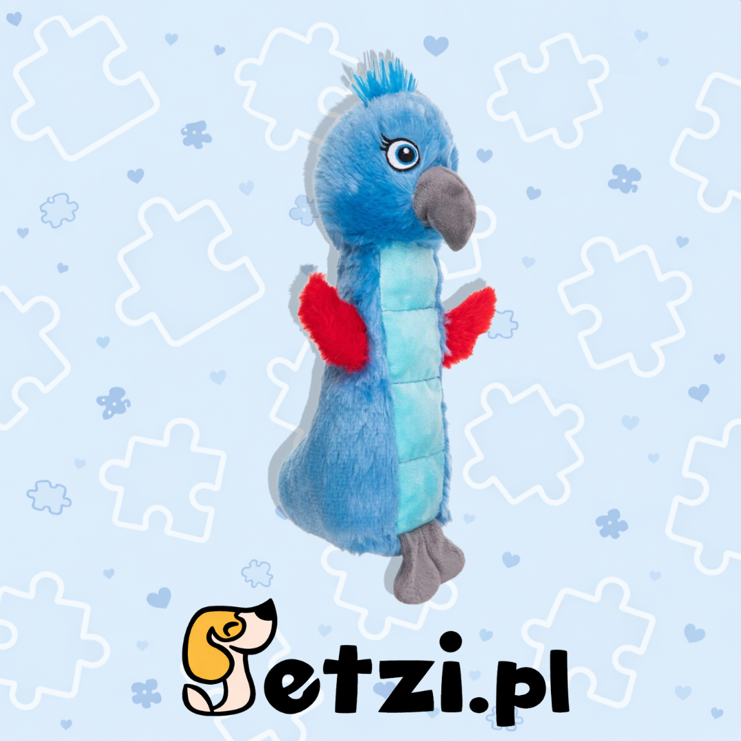 GROWL BELLY BURDZ BLUE - ZABAWKA DLA PSIAKA
