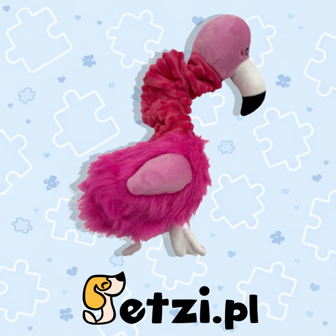 ZIPPY PAWS PLUSZ BUNGEE FLAMING