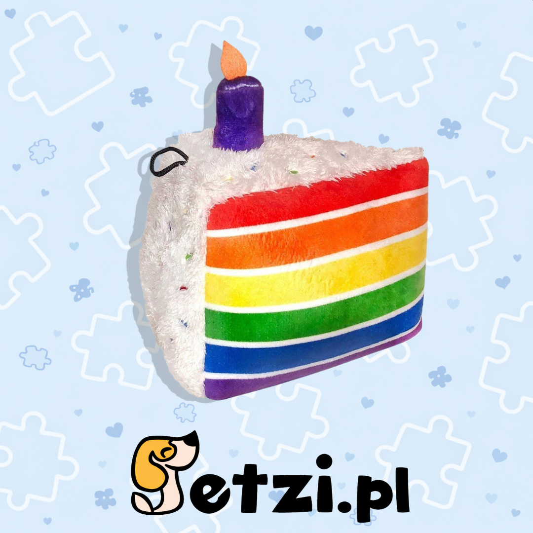 HUXLEY & KENT LULUBELLES POWER PLUSH FUNFETTI CAKE-SM