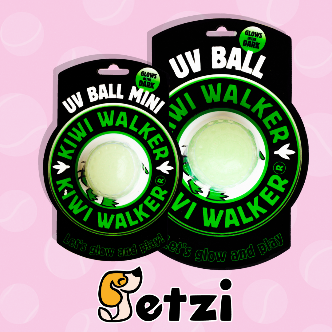 KIWI WALKER LET'S PLAY GLOW - ZABAWKI DLA PSA ŚWIECĄCE W CIEMNOŚCI! - RÓŻNE RODZAJE