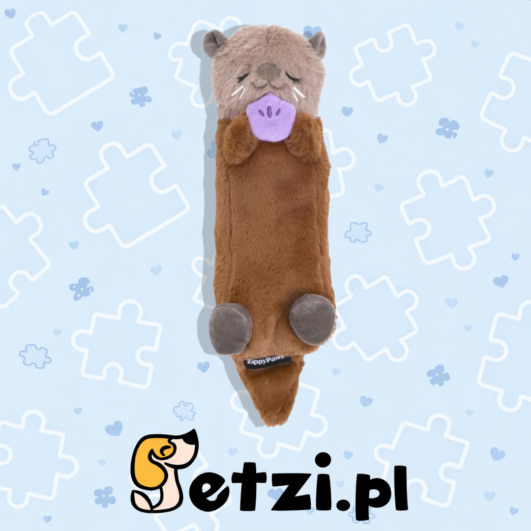 ZIPPY PAWS PLUSZ SNOOZIES WYDRA