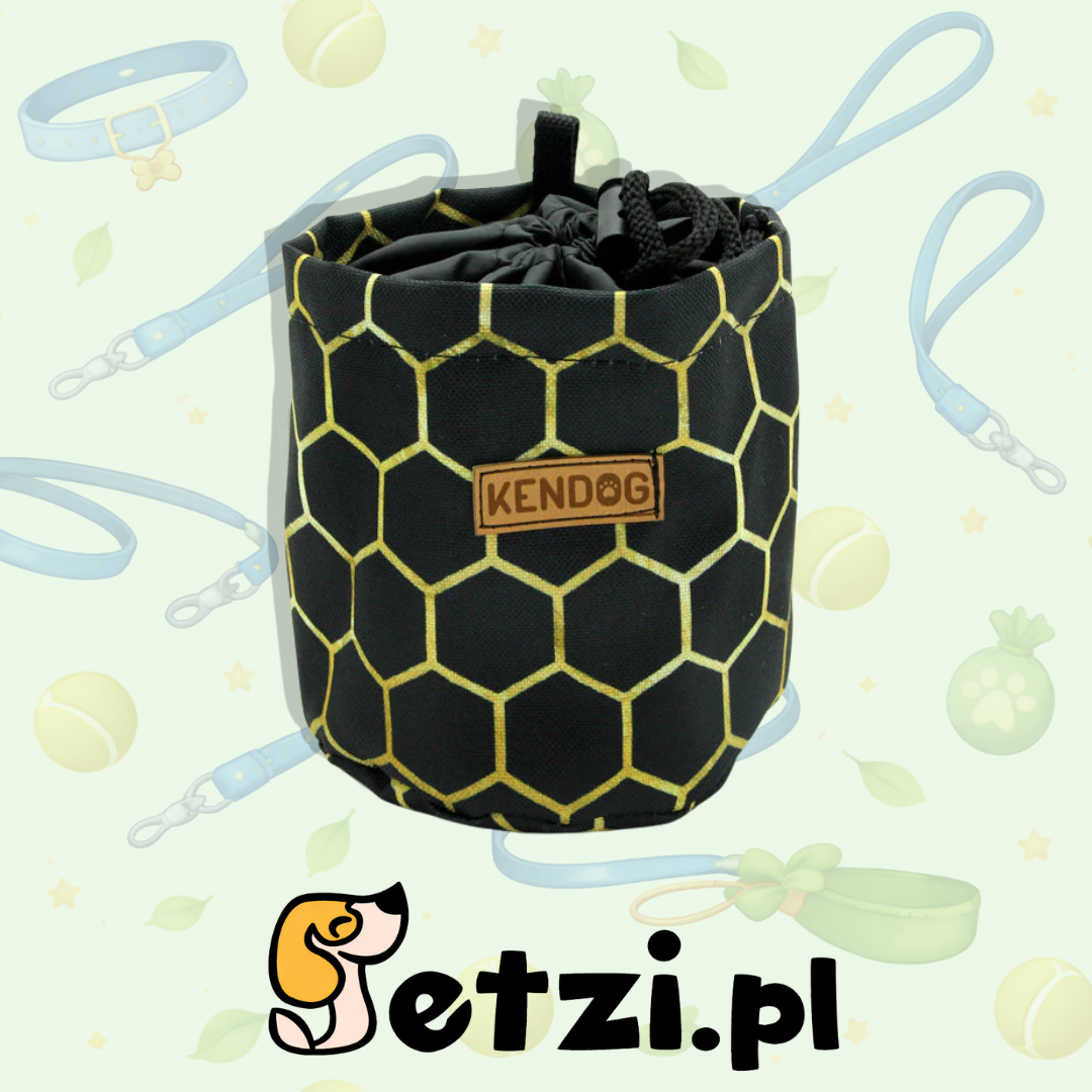 KENDOG SASZETKA NA PRZYSMAKI CZARNE PLASTRY MIODU