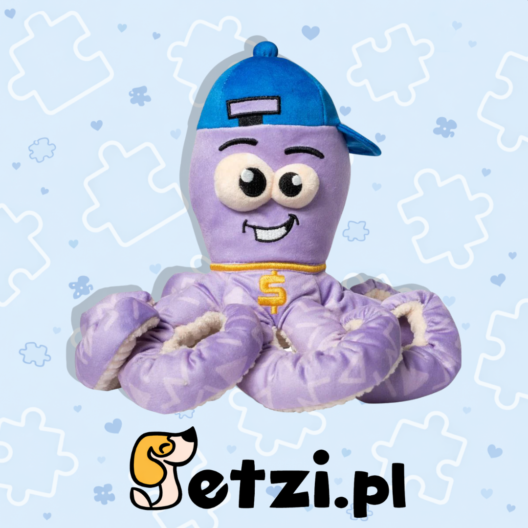 FUZZYARD OCTO POSE HIP HOPTAPUS - PISZCZĄCA ZABAWKA