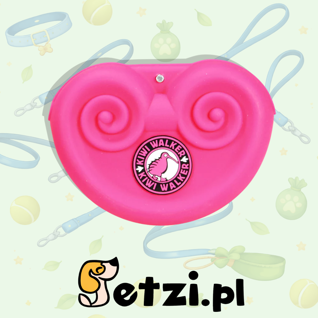 KIWI WALKER REWARDS POCKET SASZETKA NA PRZYSMAKI RÓŻOWA